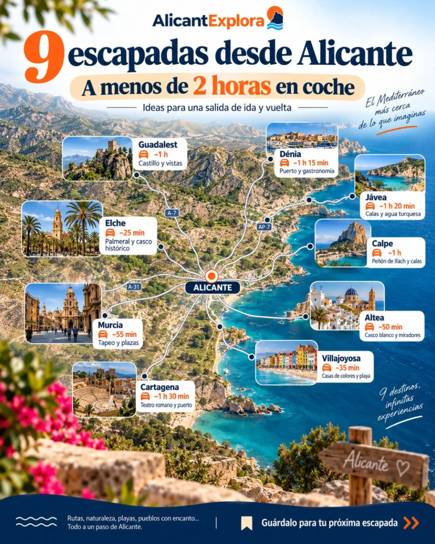 Day Trips From Alicante With Beaches And Castles