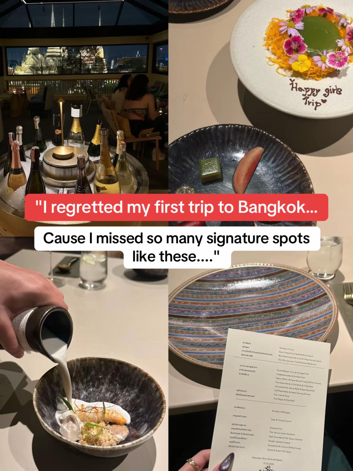 Bangkok's Food, Dessert, and Beauty Hotspots