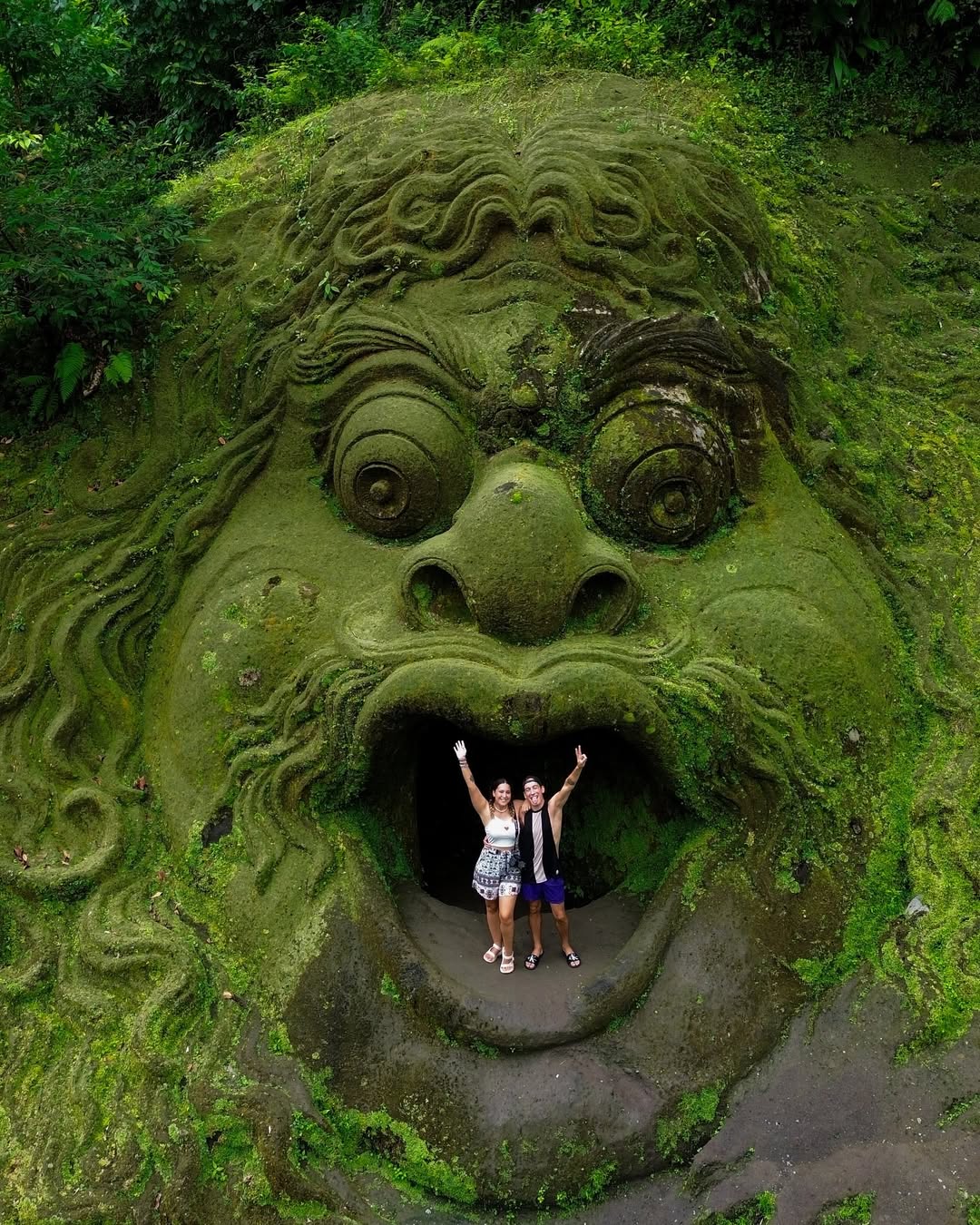 Bali's Popular Attractions: Rice Terraces and Mossy Faces