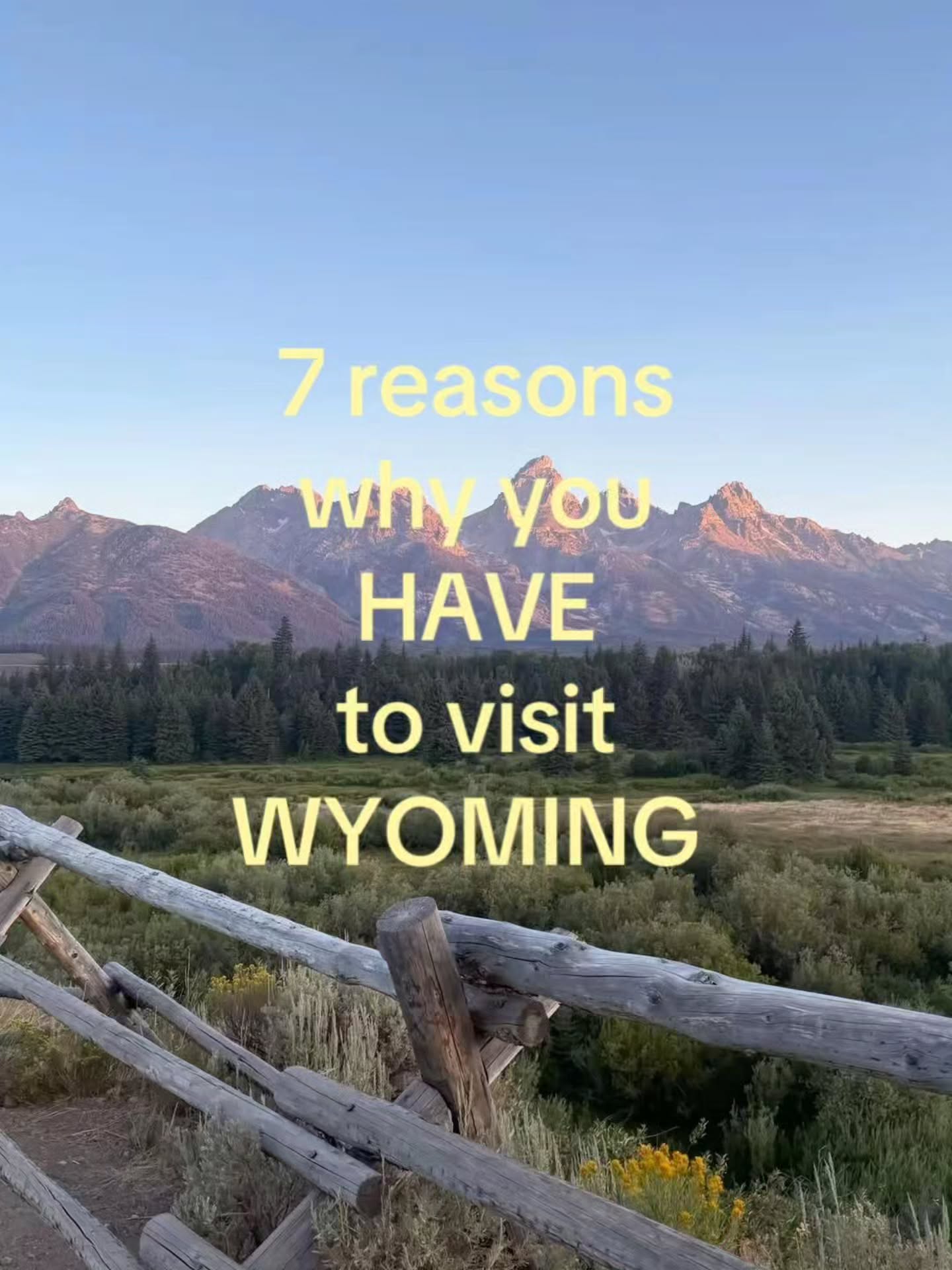Wyoming's Natural Wonders And National Parks