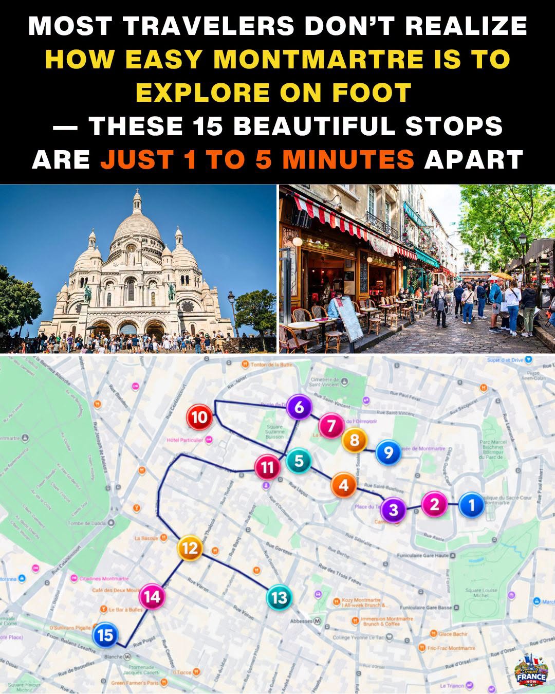 Explore Montmartre's Art and History With 15 Close Stops