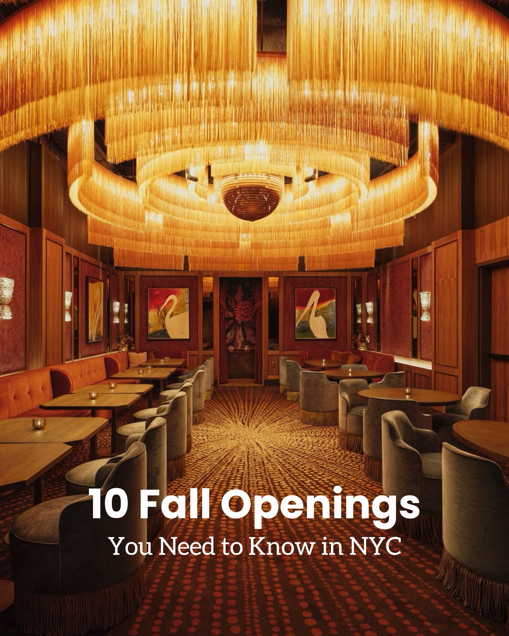 New Fall Establishments Open Across New York City