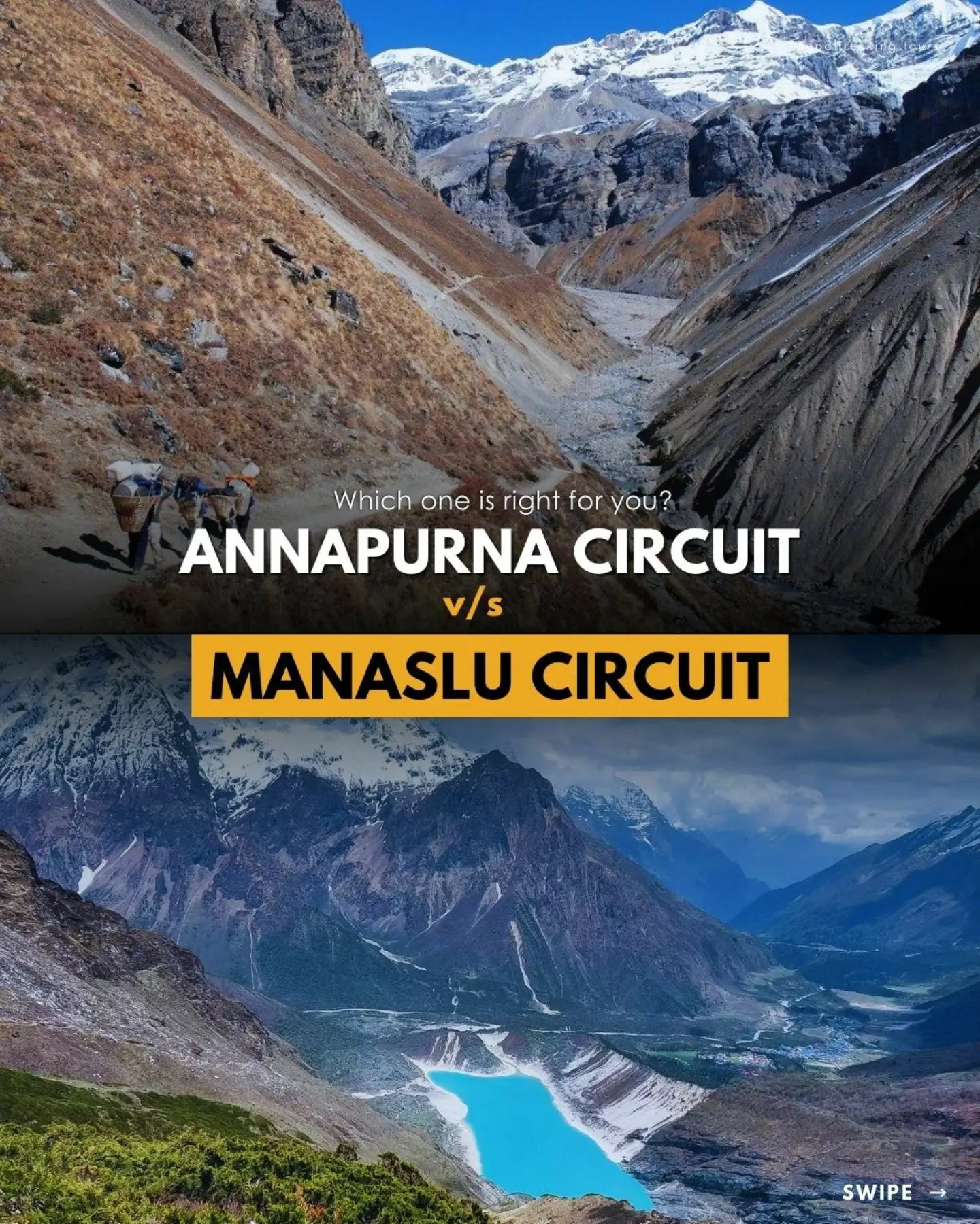 Annapurna And Manaslu Circuits: Nepal's Top Treks