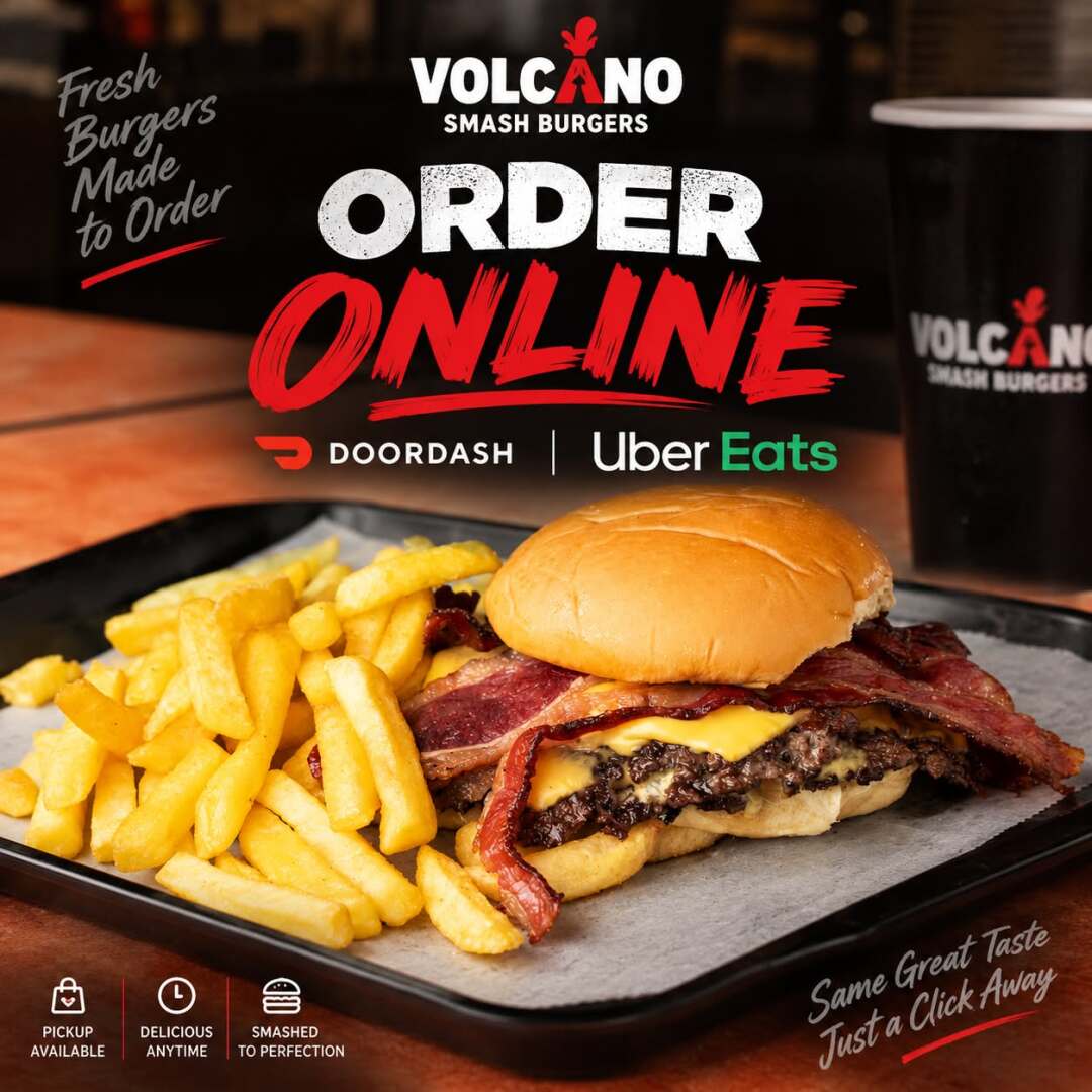 Volcano Smash Burgers: Fresh, Made-to-Order Burgers