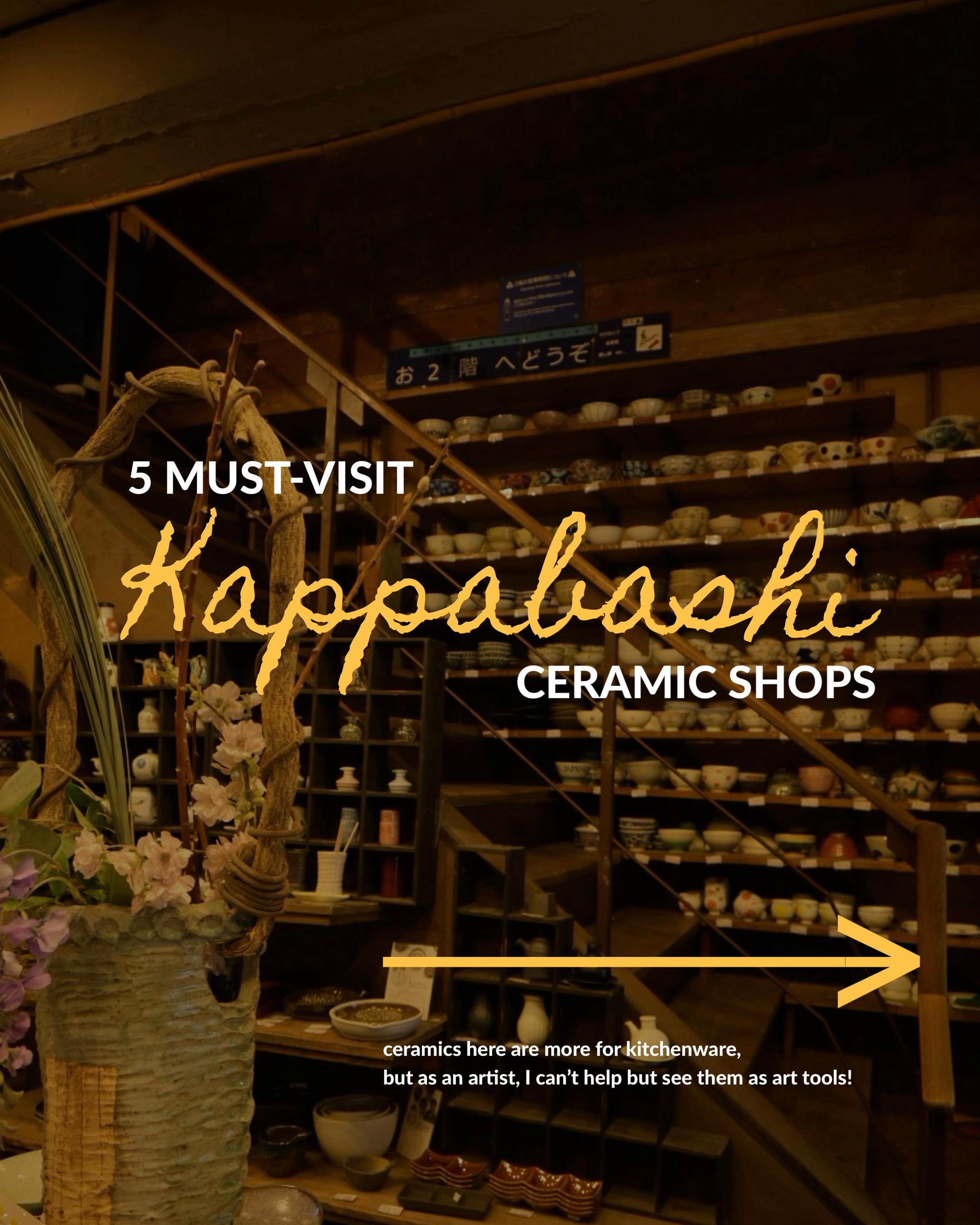 Kappabashi Kitchen Town: Ceramics as Art Tools