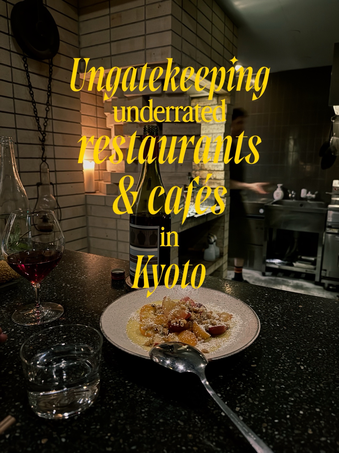 Kyoto's Hidden Gems: Underrated Eateries and Cafes