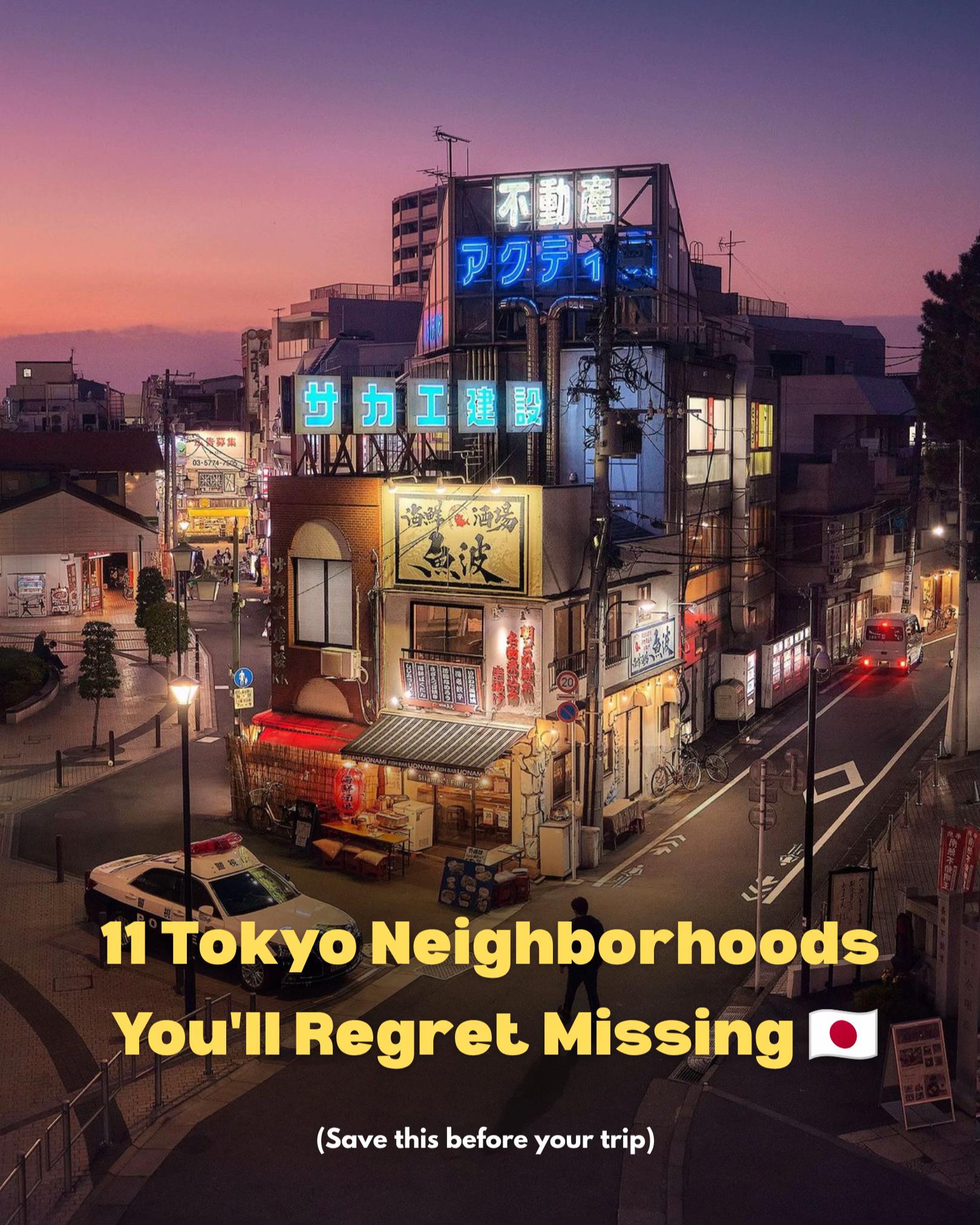 Tokyo Neighborhoods: From Parks to Anime Havens
