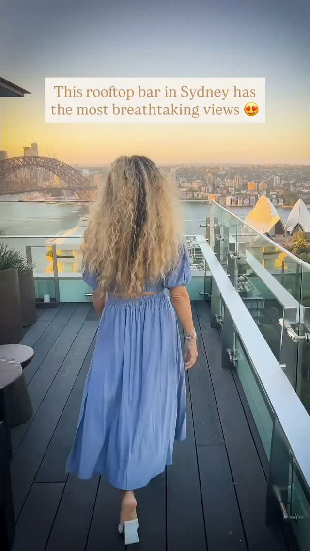 Sydney Rooftop Bar Offers Breathtaking Harbour Views