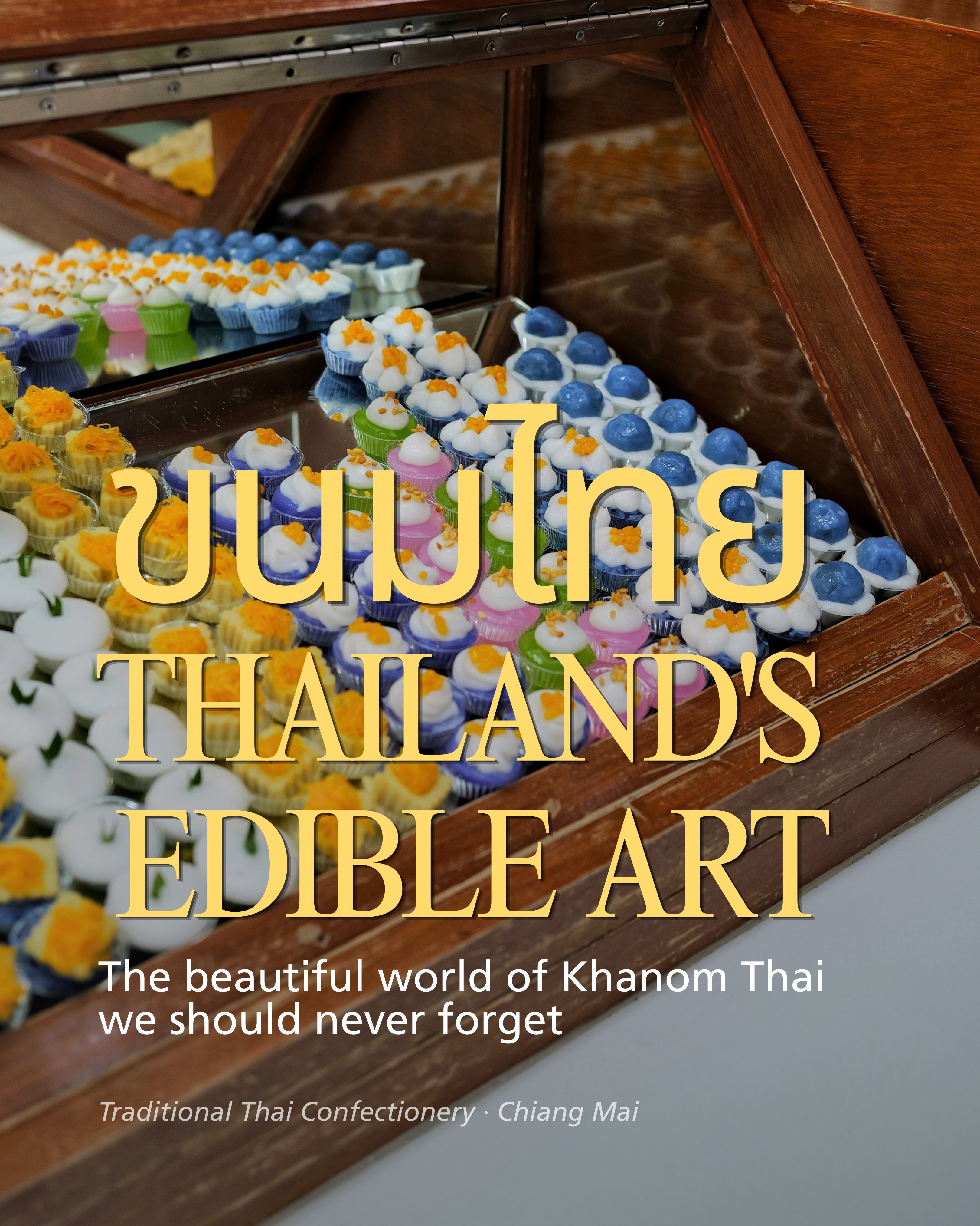 Traditional Thai Sweets At Baan Khwan In Home