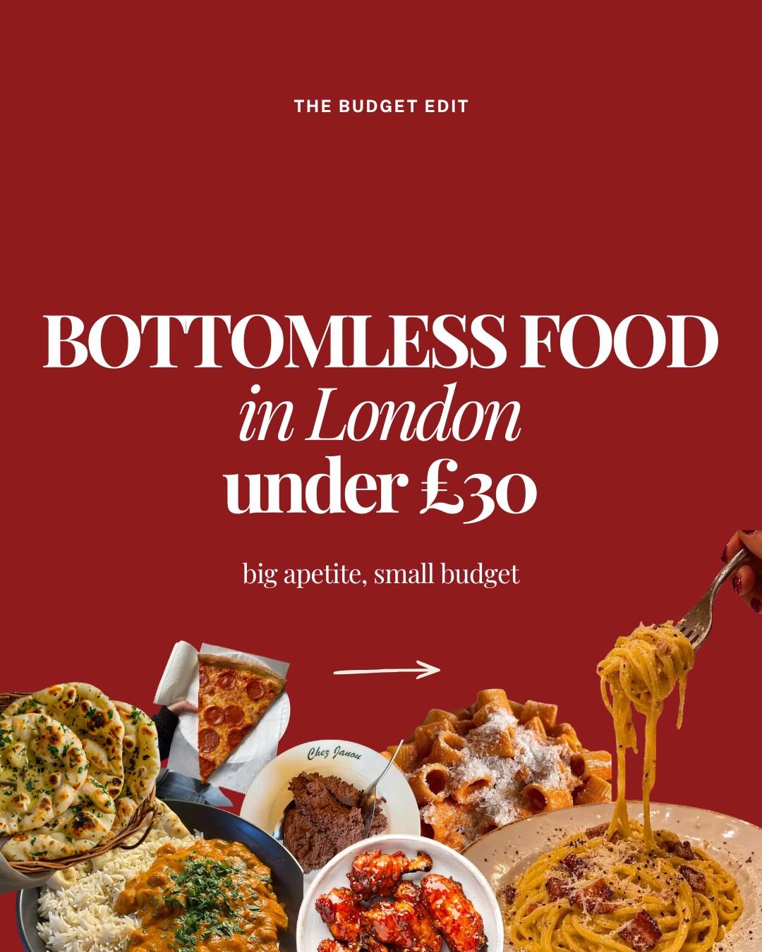 London's Best Unlimited Food Deals Under £30