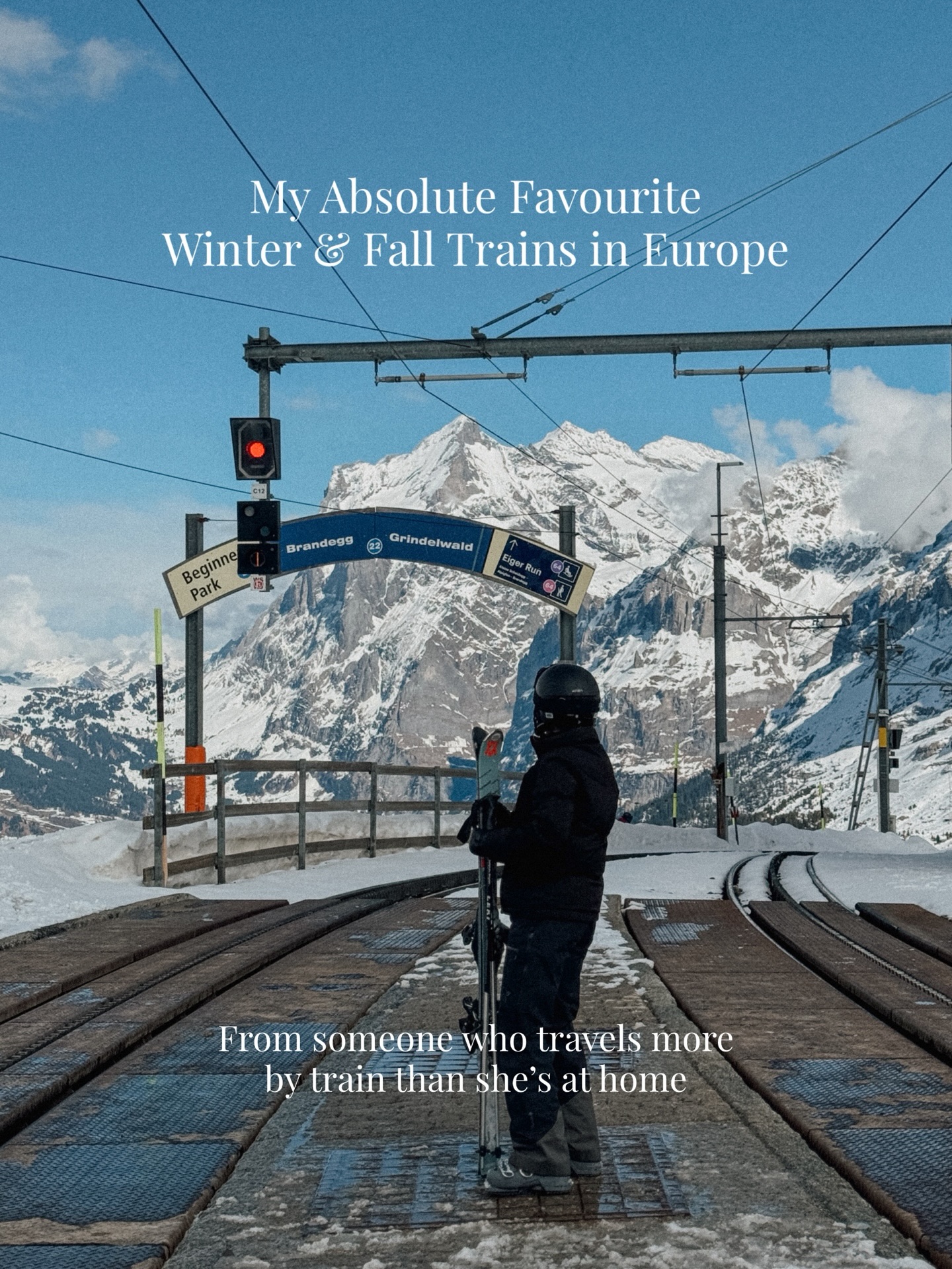 European Scenic Train Journeys Through Winter Landscapes
