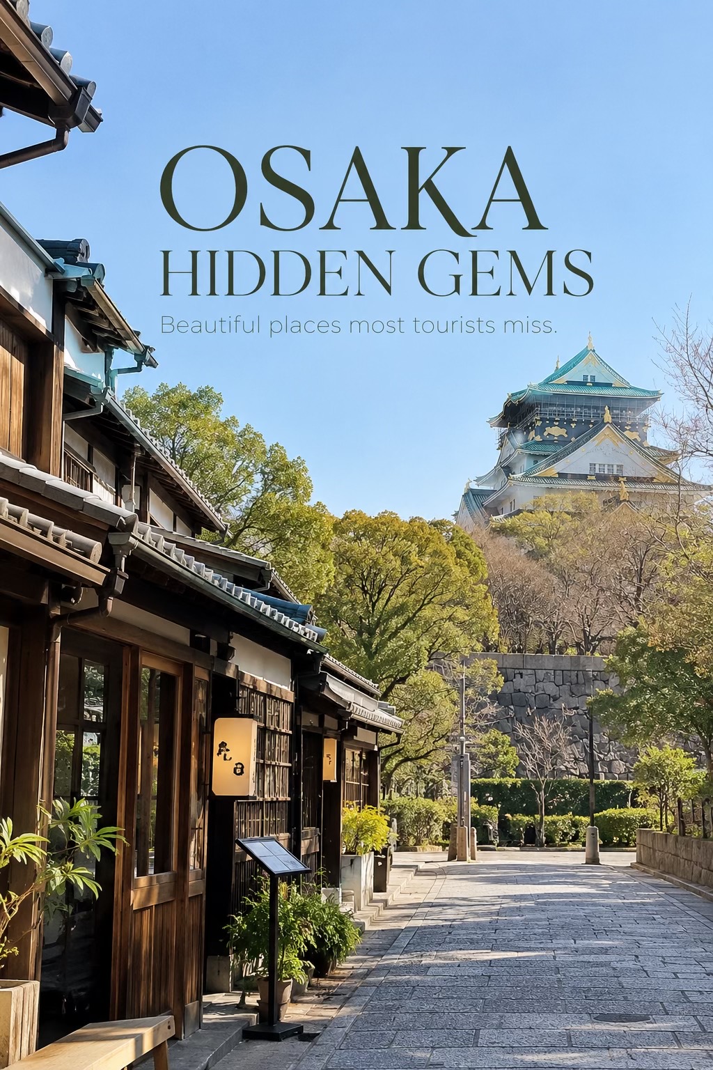 Explore Osaka's Hidden Neighborhoods and Historic Sites
