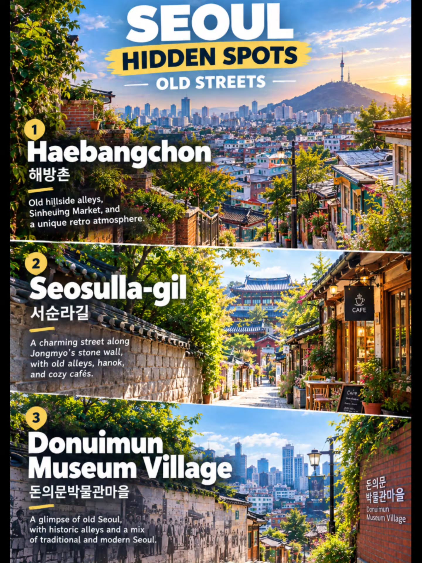Seoul's Historic Neighborhoods And Alleyways