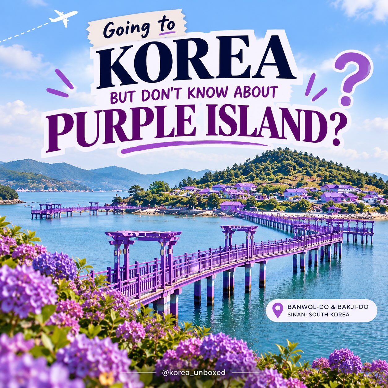 South Korea's Purple Islands Offer Unique Themed Experience