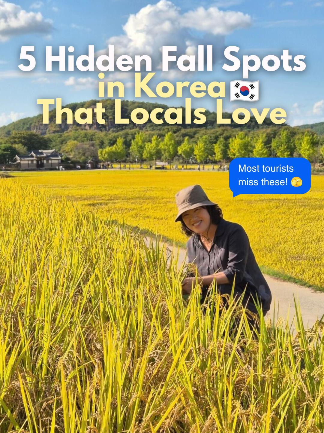Five Hidden Korean Destinations For Fall Travel