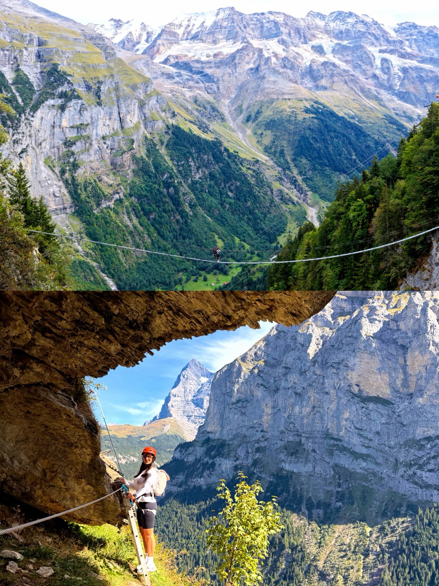 Via Ferrata Adventure Descends to Gimmelwald