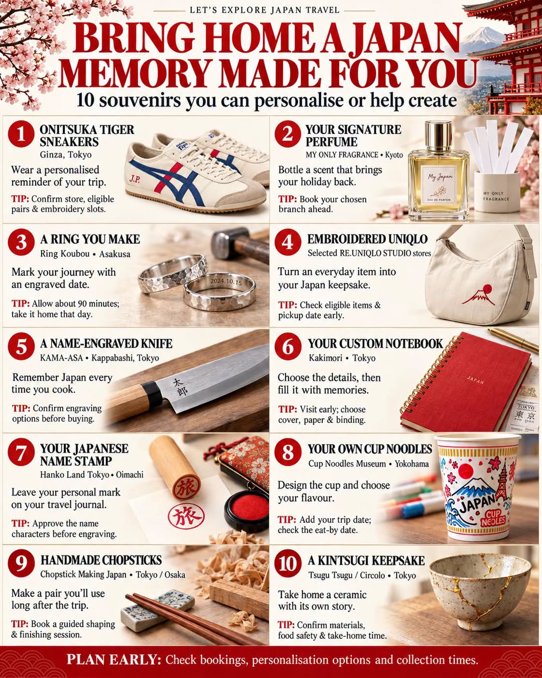 Craft Unique Souvenirs And Experiences In Japan