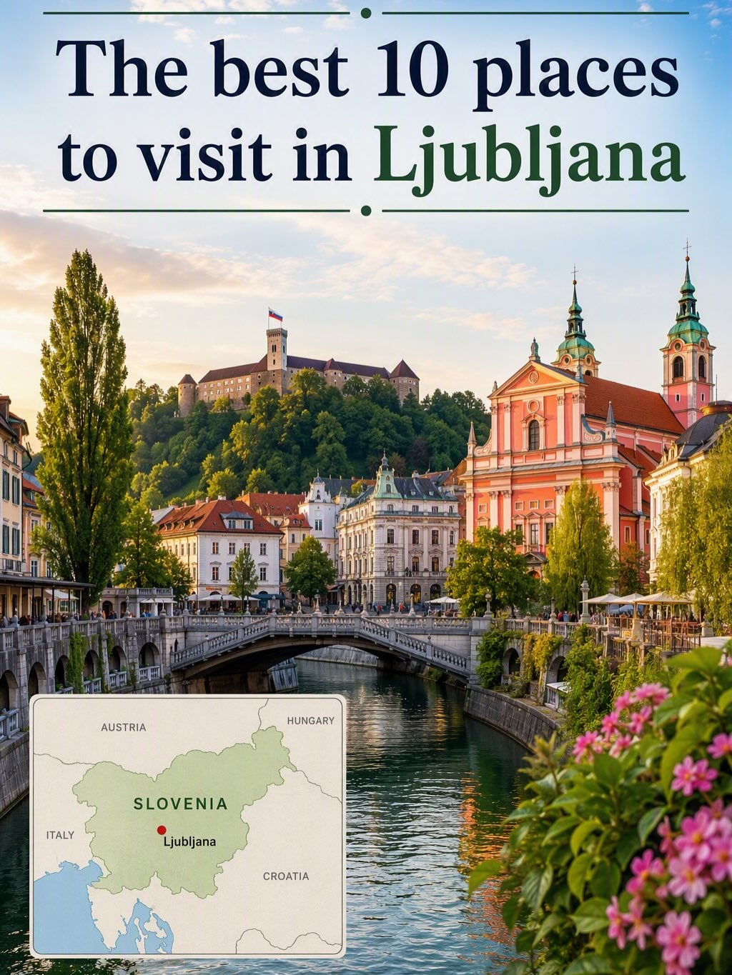 Top Ljubljana Attractions Along the River