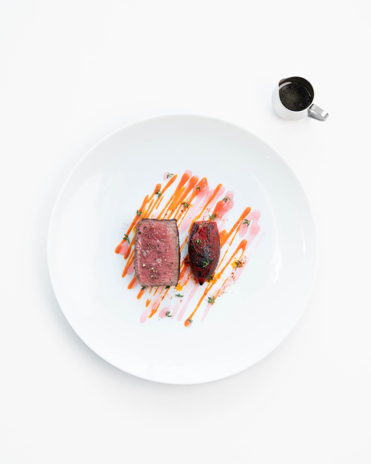 Alain Ducasse Restaurant's Artful Beef Fillet