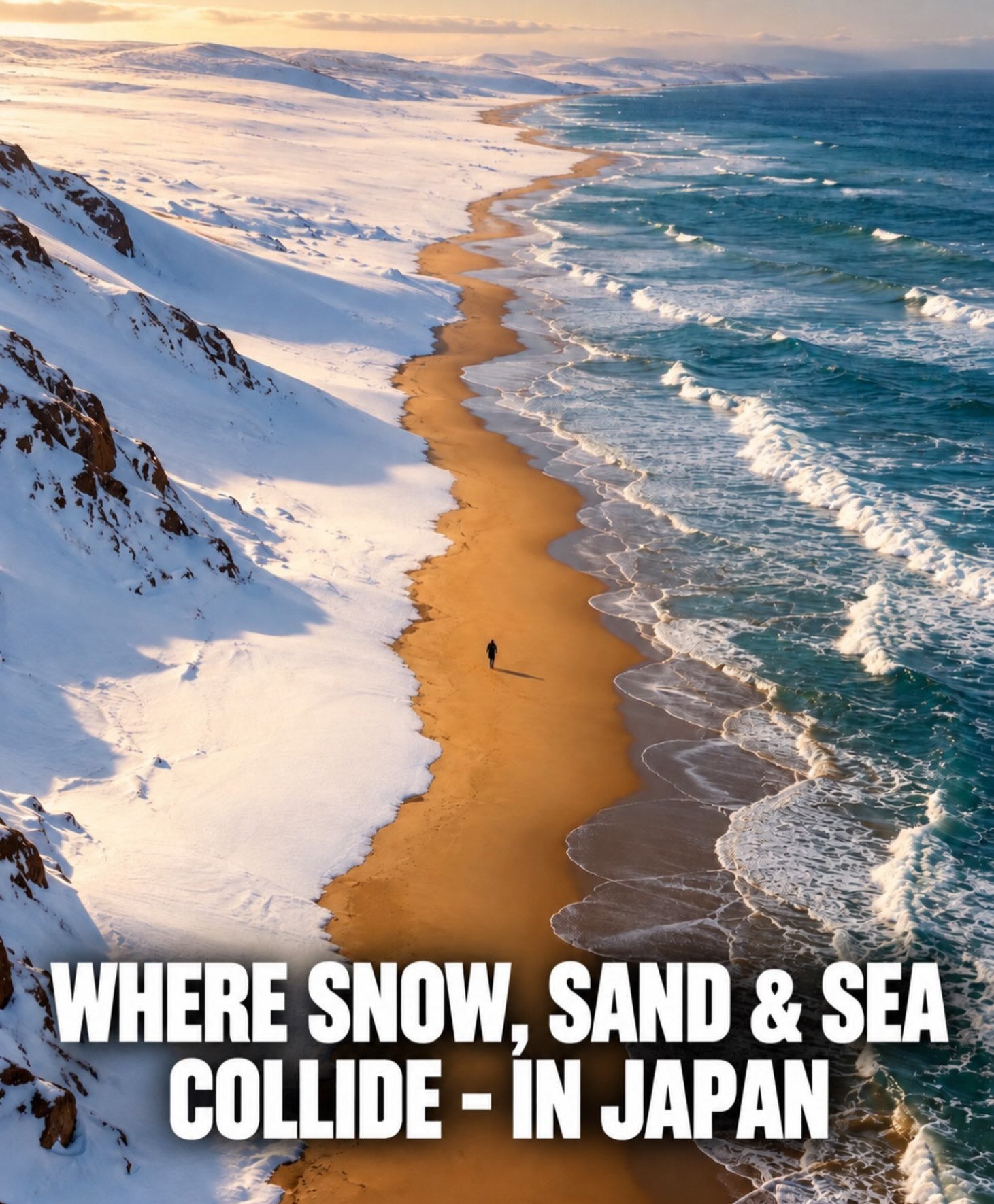 Tottori Sand Dunes: Where Sand, Snow, and Sea Converge