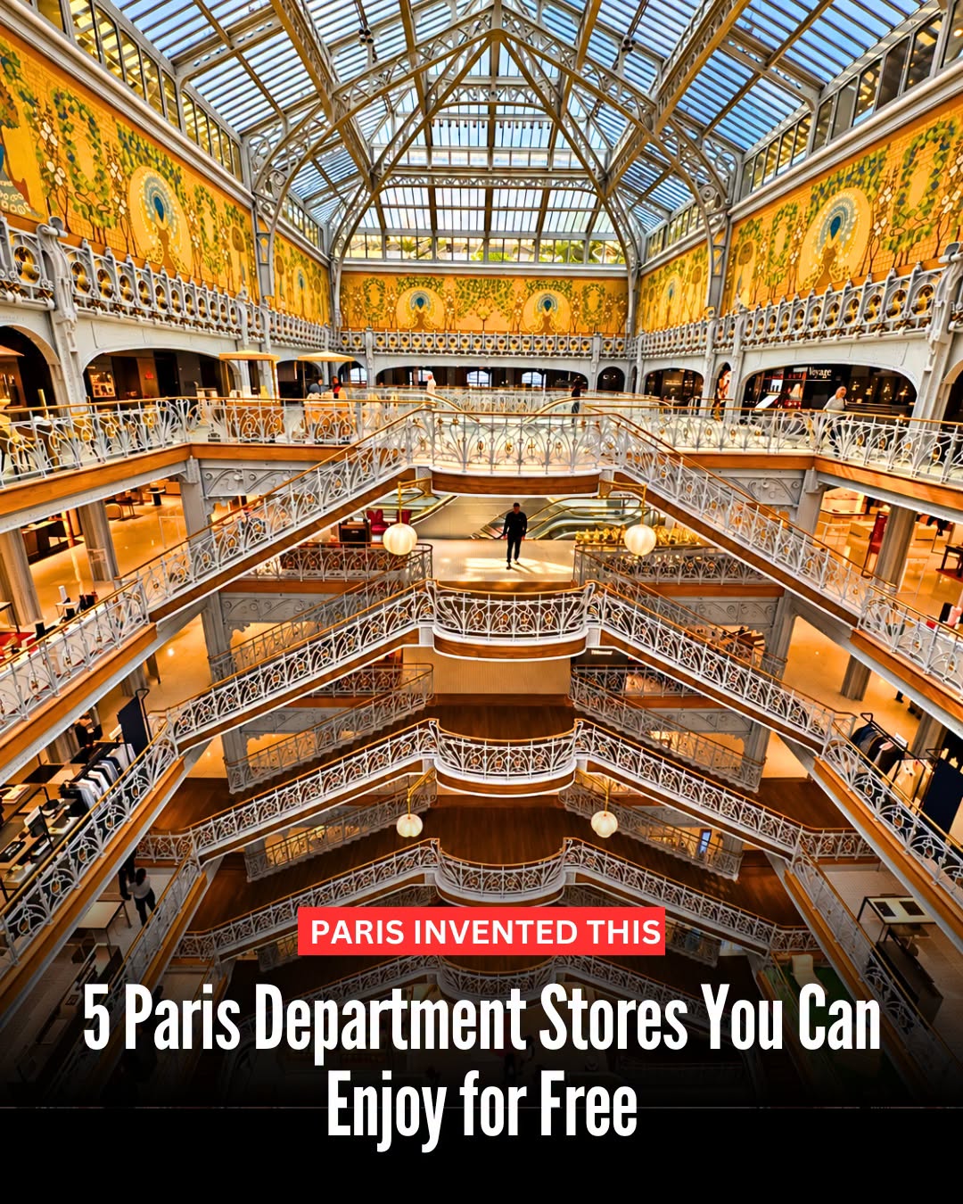 Paris Department Stores Worth Visiting