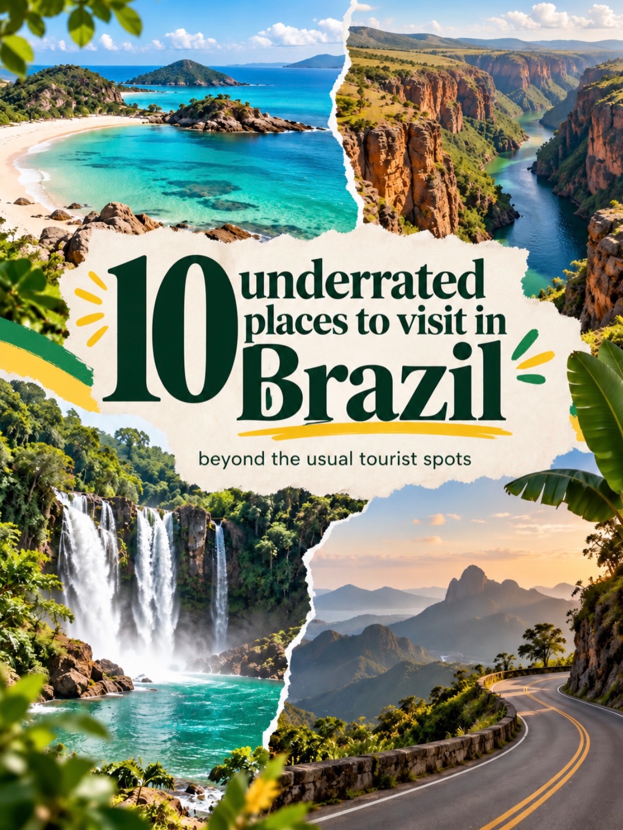 Underrated Brazilian Destinations Offer Natural Beauty