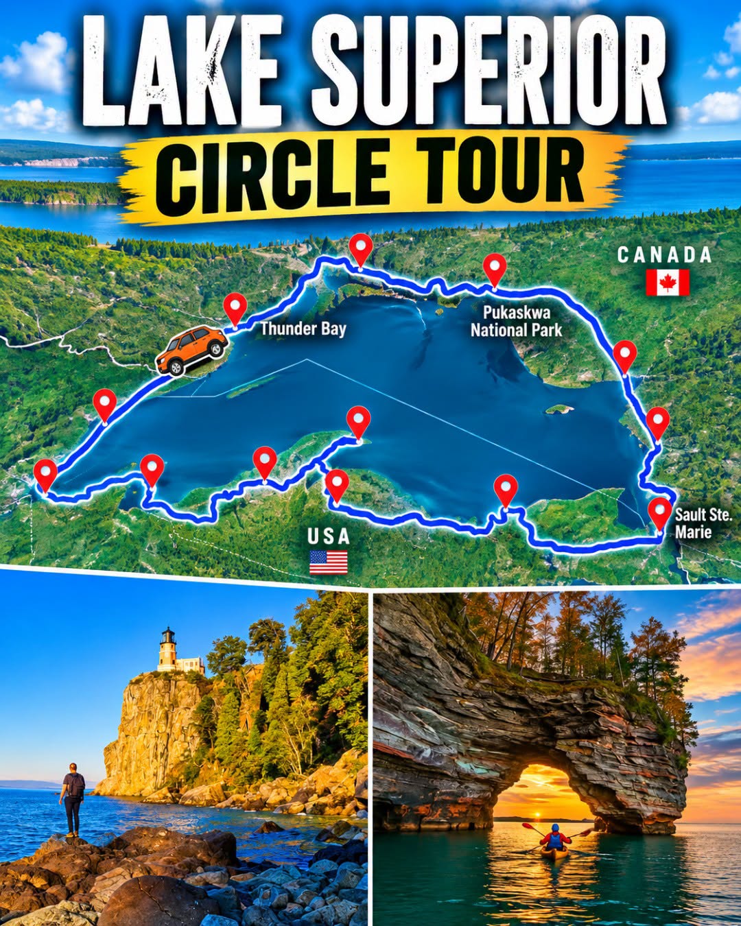 Lake Superior Circle Tour Attractions