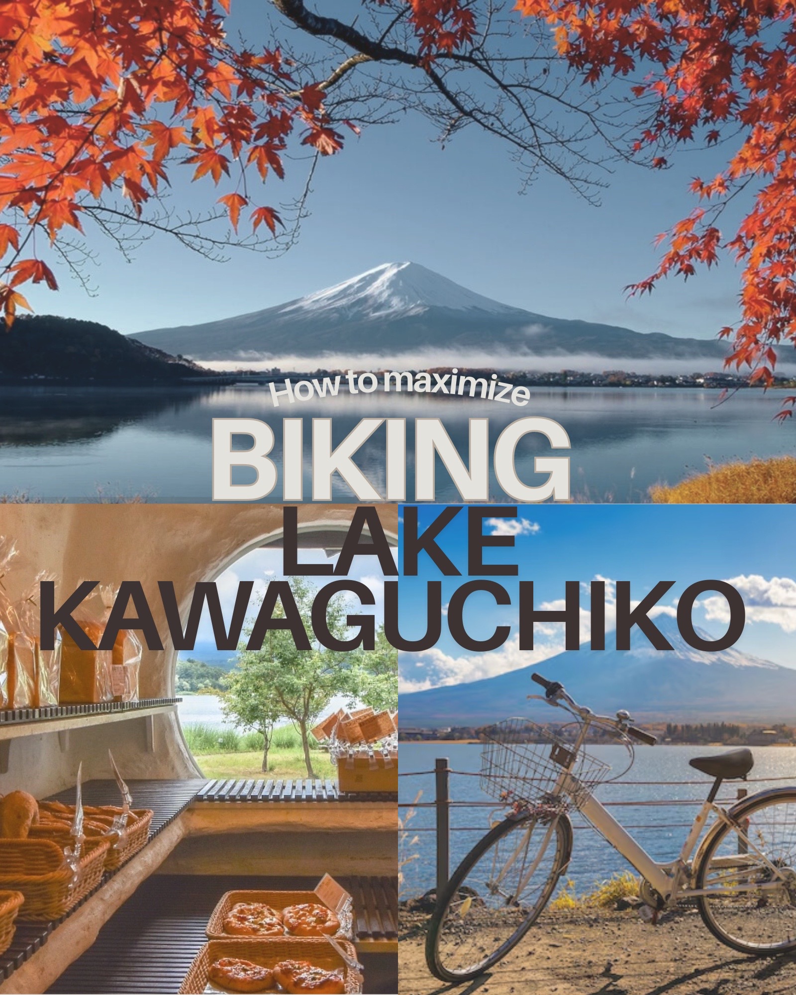 Kawaguchiko Bike Tour With Mount Fuji Views