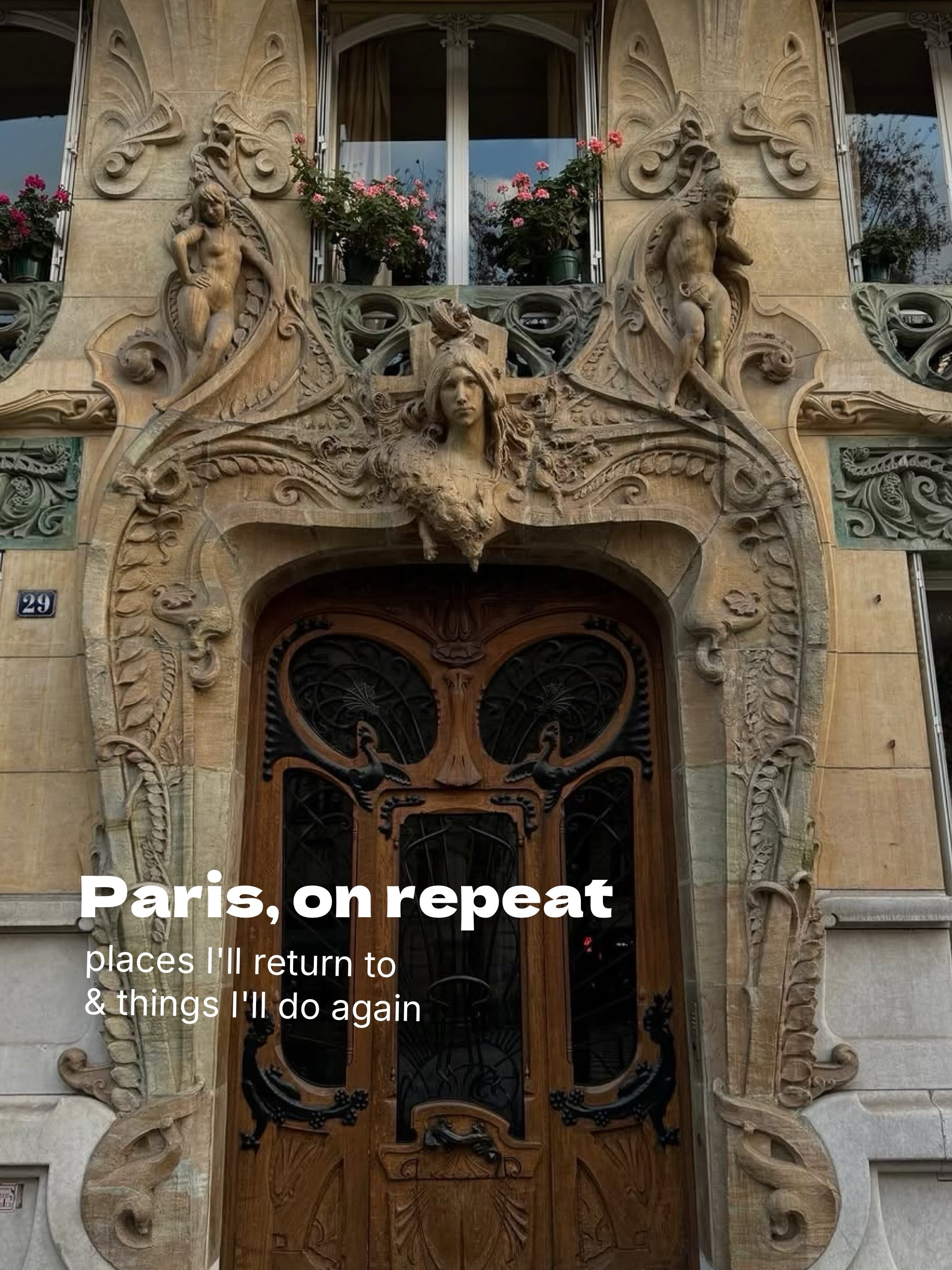 Parisian Favorites: Art, Fashion, Food, and Parks