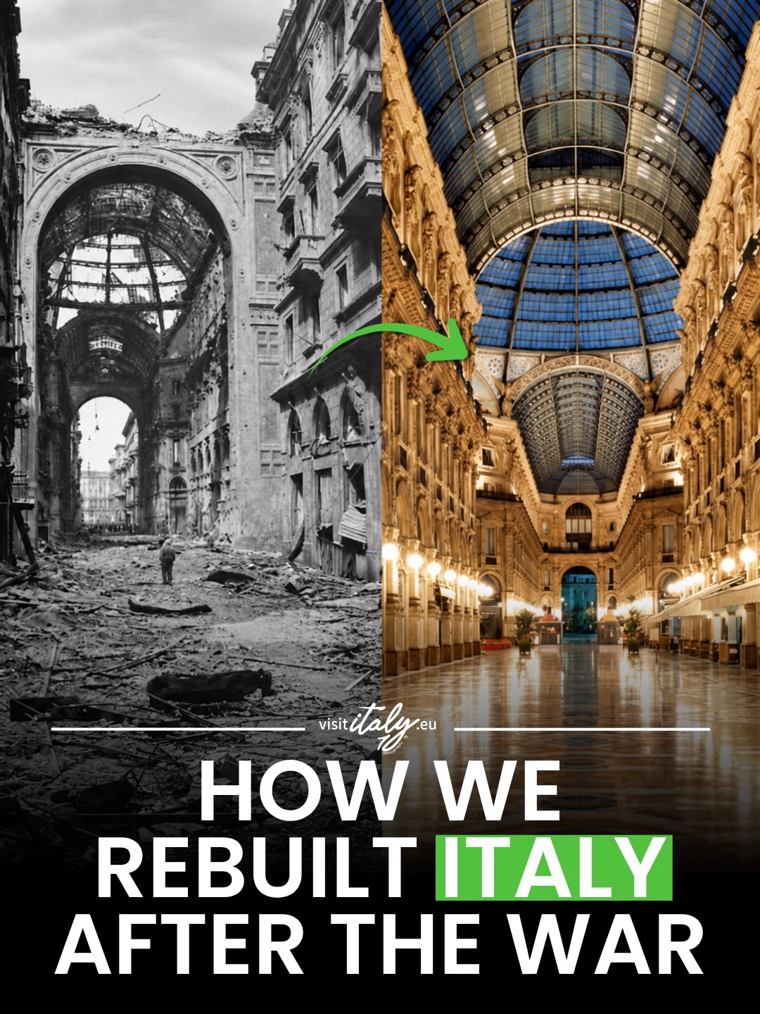 Italian Landmarks Rebuilt After World War II