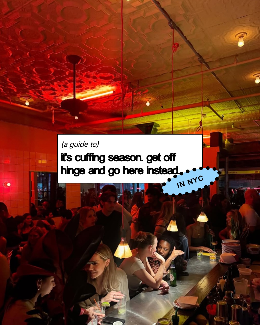 NYC Bars For Cuffing Season Vibes