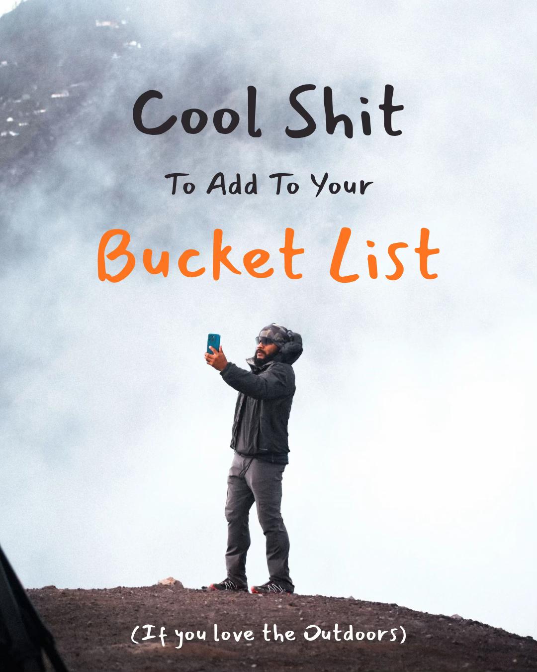 Bucket List Outdoor Adventures Around the World