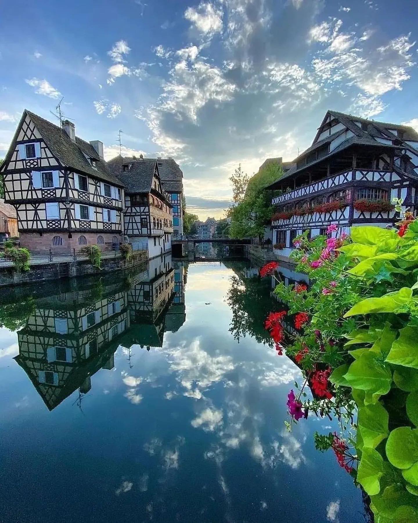 Picturesque Strasbourg Scenes Of Architecture And Canals
