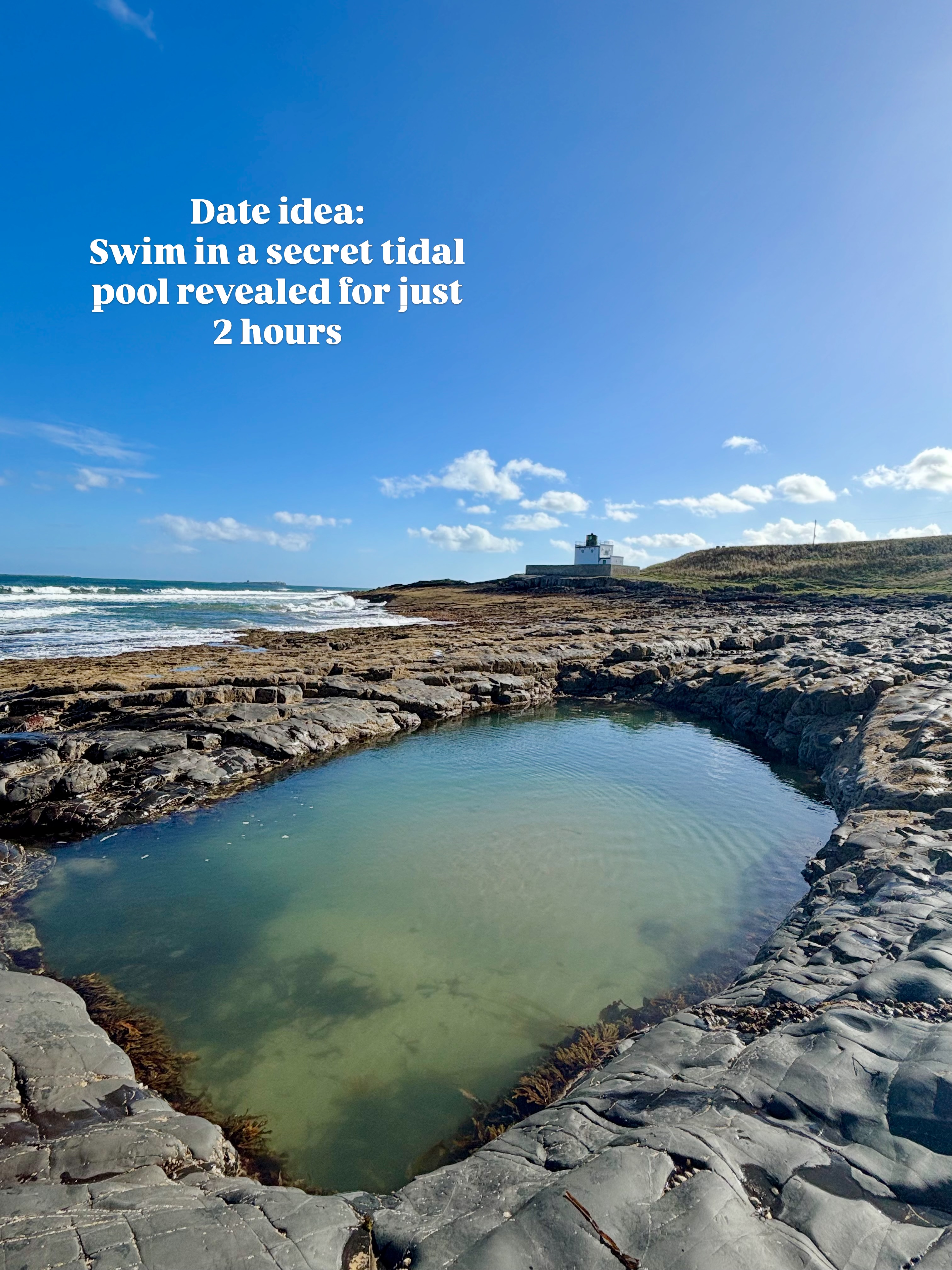 Discover The Egg Tidal Pool Near Bamburgh Castle