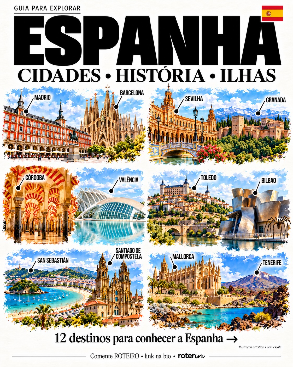 Spanish Cities and Attractions Travel Guide
