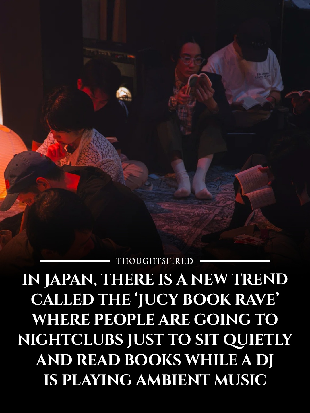 Tokyo Book Rave: Nightclub Reading Event