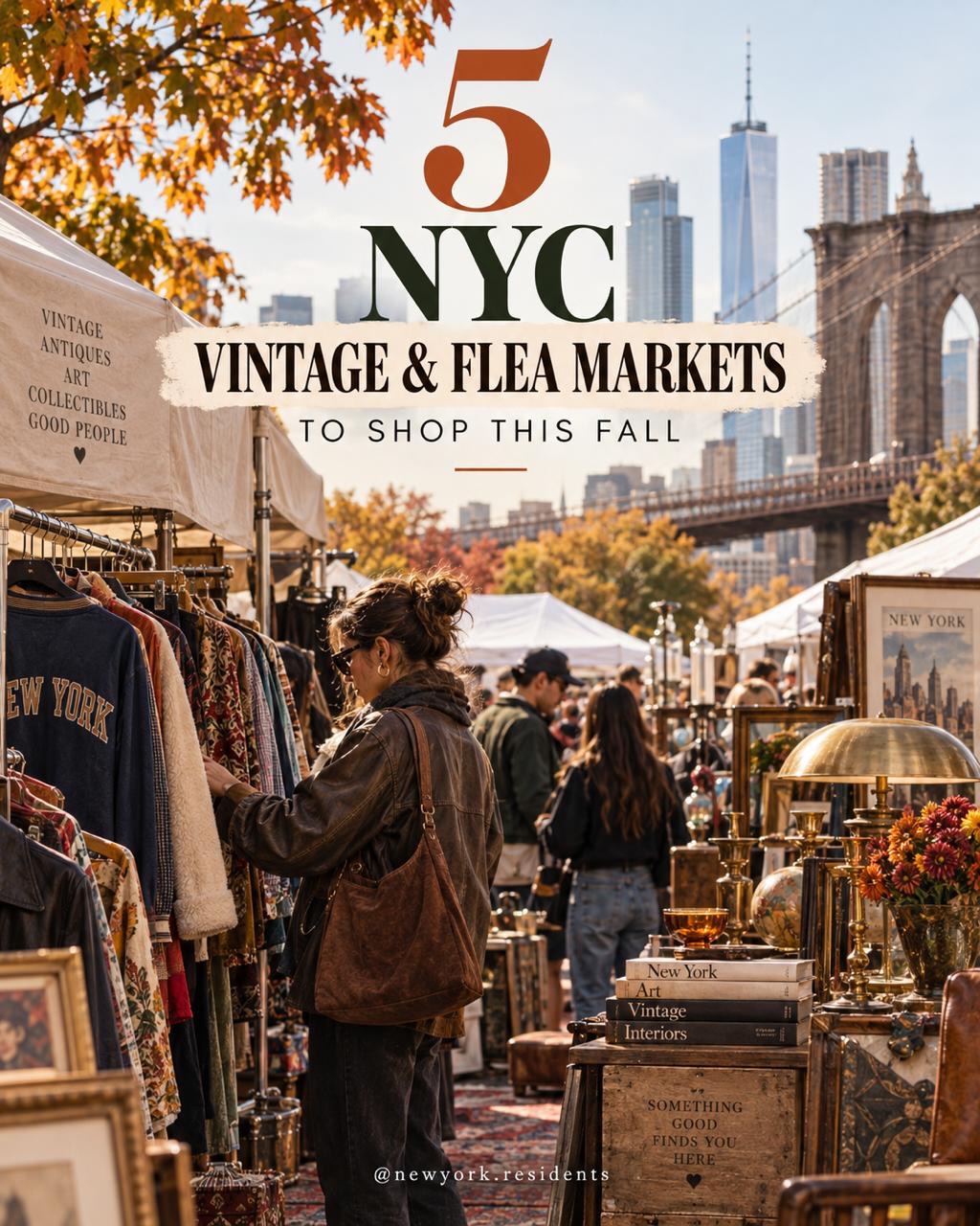 New York City's Best Vintage And Flea Markets