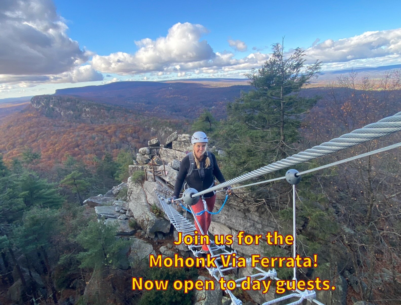 Mohonk Preserve and Mountain House Via Ferrata Adventures
