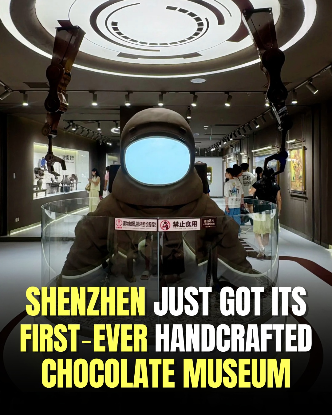 Shenzhen Chocolate Museum Features Art