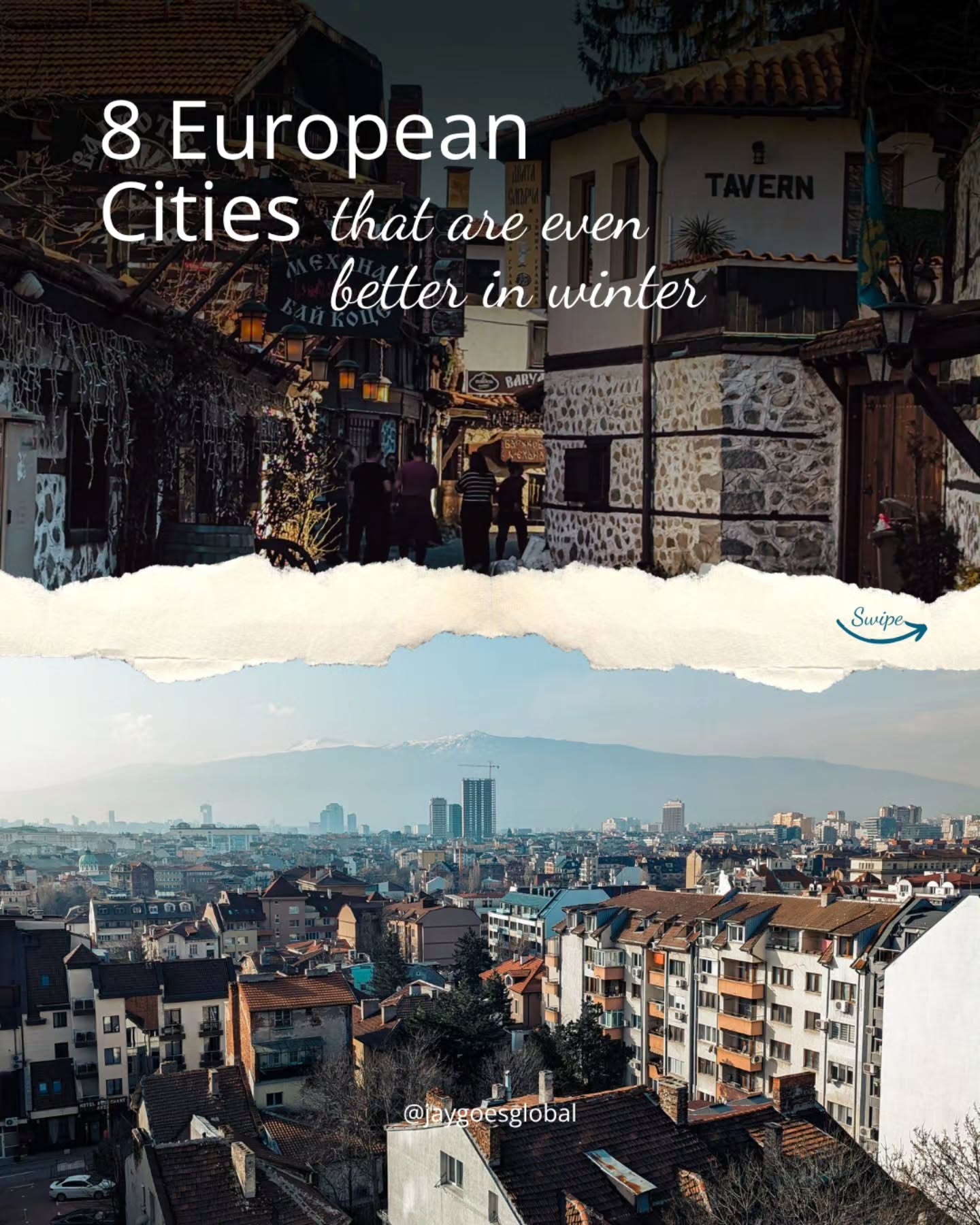 European Cities For A Winter Getaway