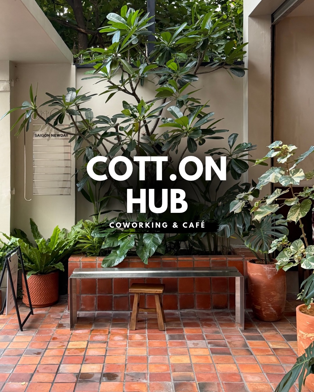 Ho Chi Minh City Coworking Cafe With Whale Lamp