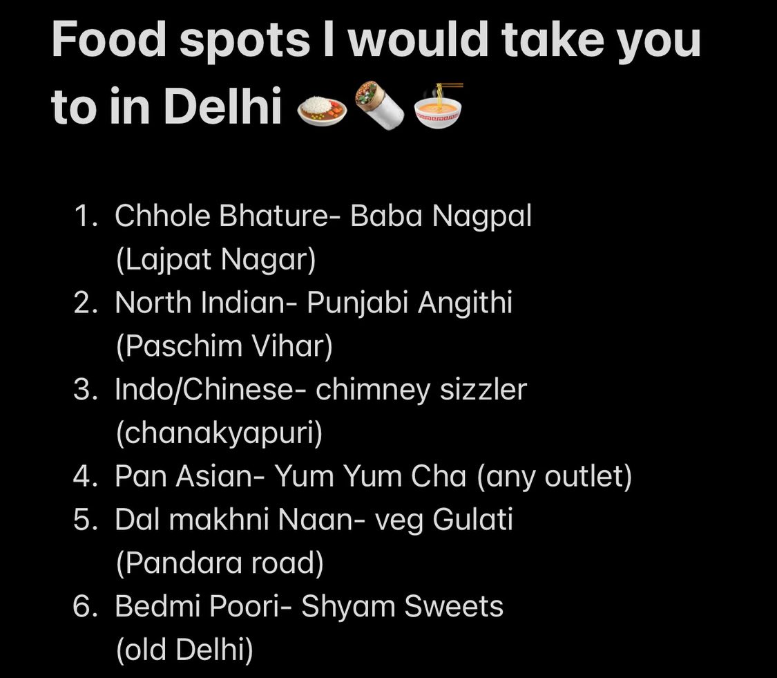 Delhi's Diverse Dining: A Culinary Tour of 24 Food Spots