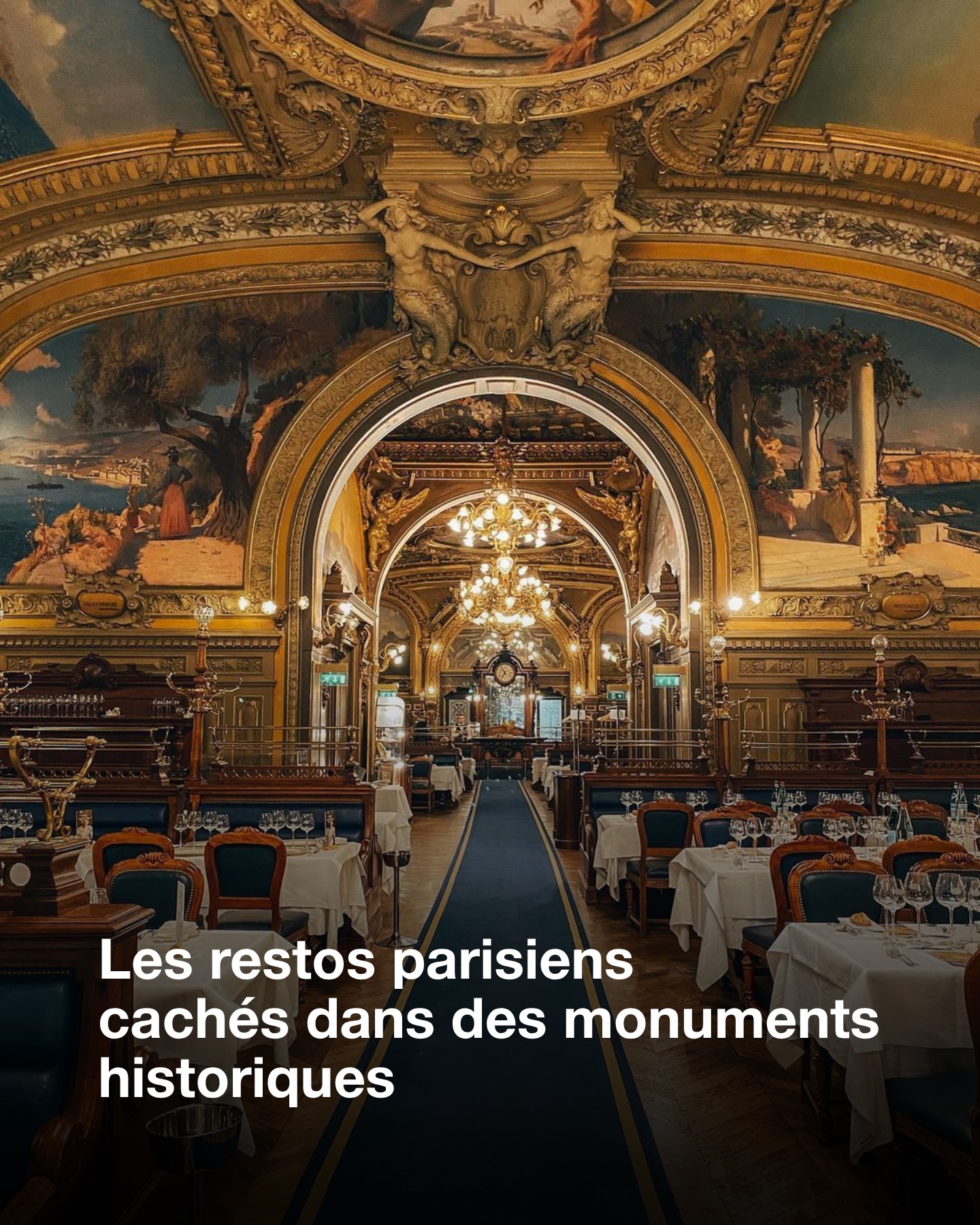 Parisian Restaurants With Protected Historical Decor