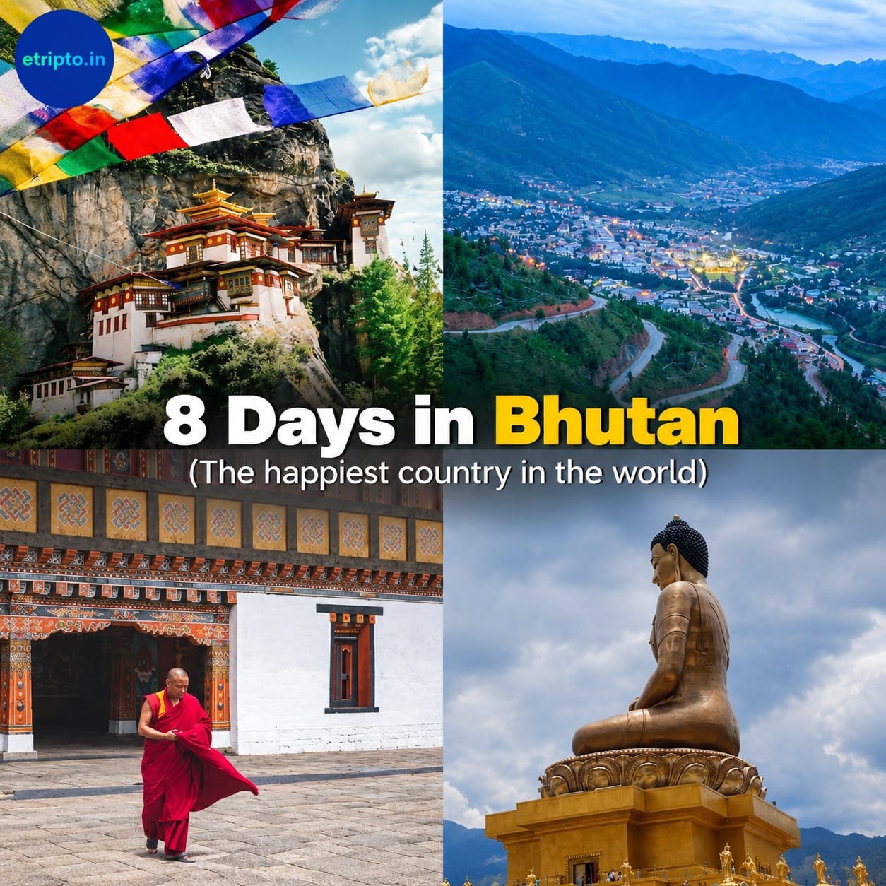 Bhutan Itinerary: From Phuntsholing to Tiger's Nest