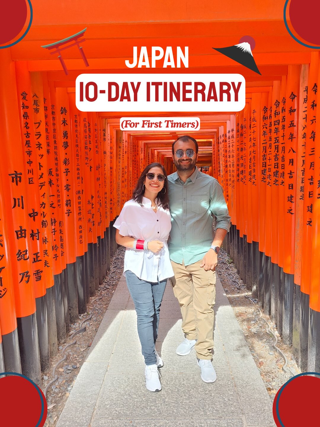 Japan Itinerary: Tokyo, Kyoto, Osaka, and Mt. Fuji
