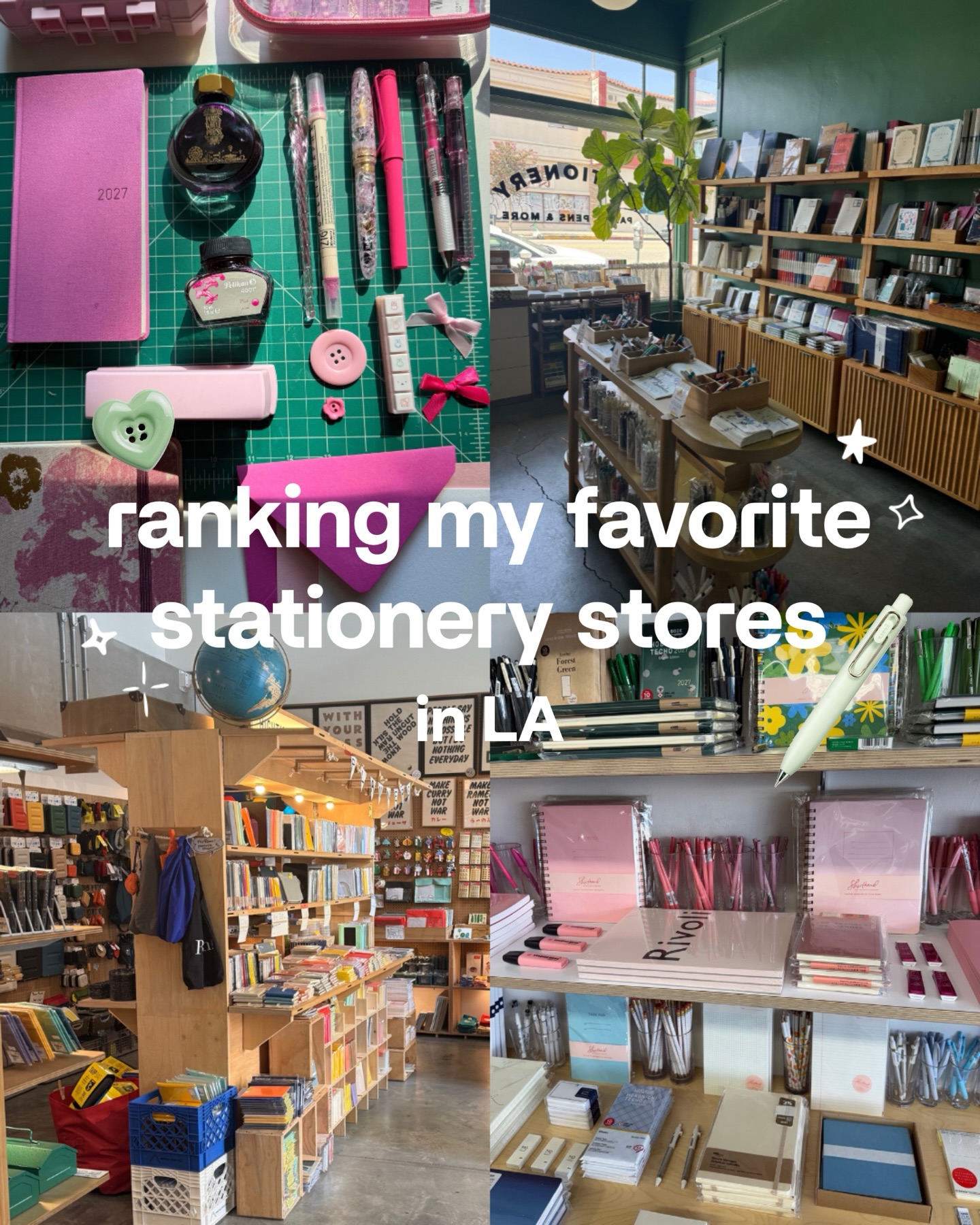 Los Angeles Stationery Shops for Creative Finds