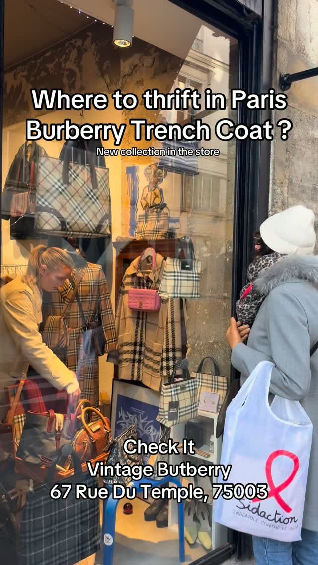 Paris Vintage Thrifting For Luxury Brands