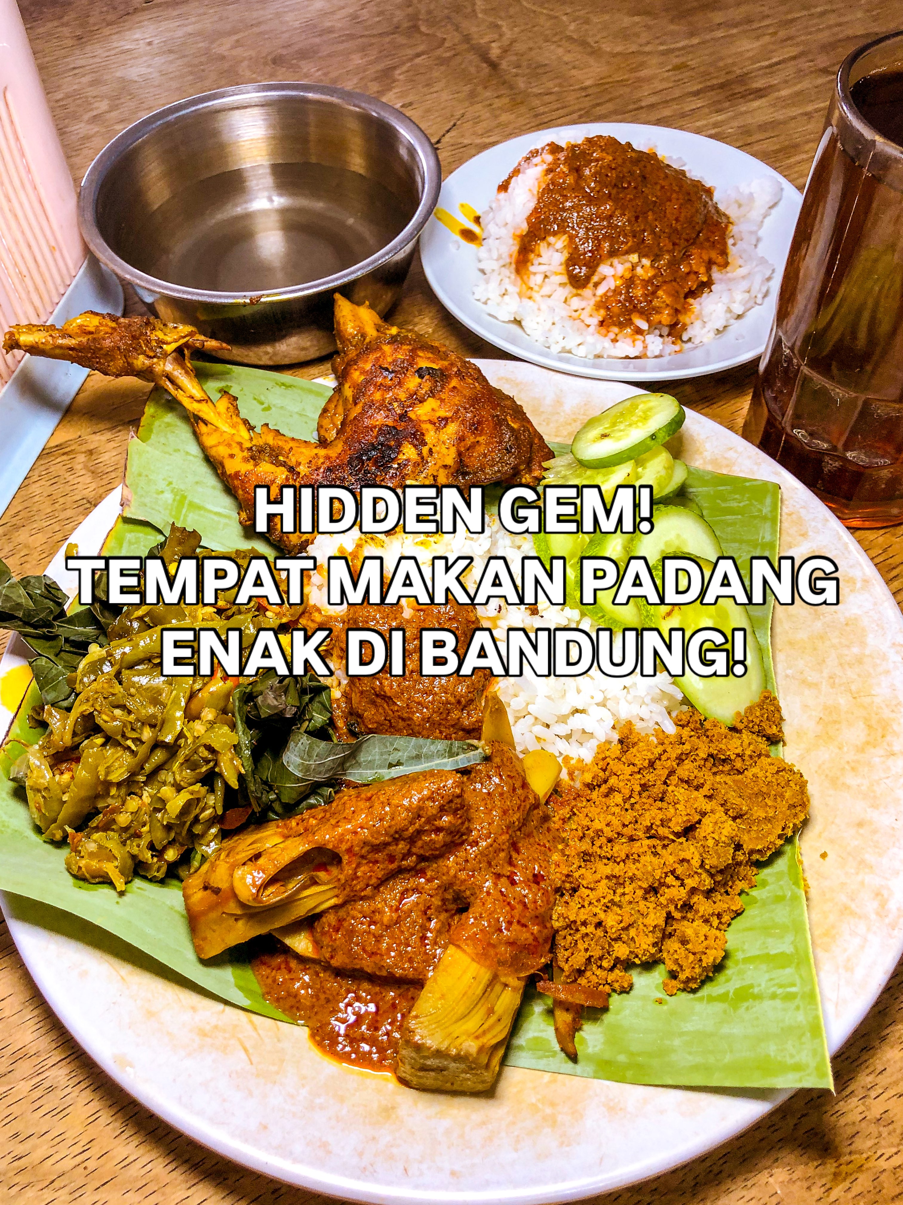 Hidden Gem Padang Restaurant in Bandung