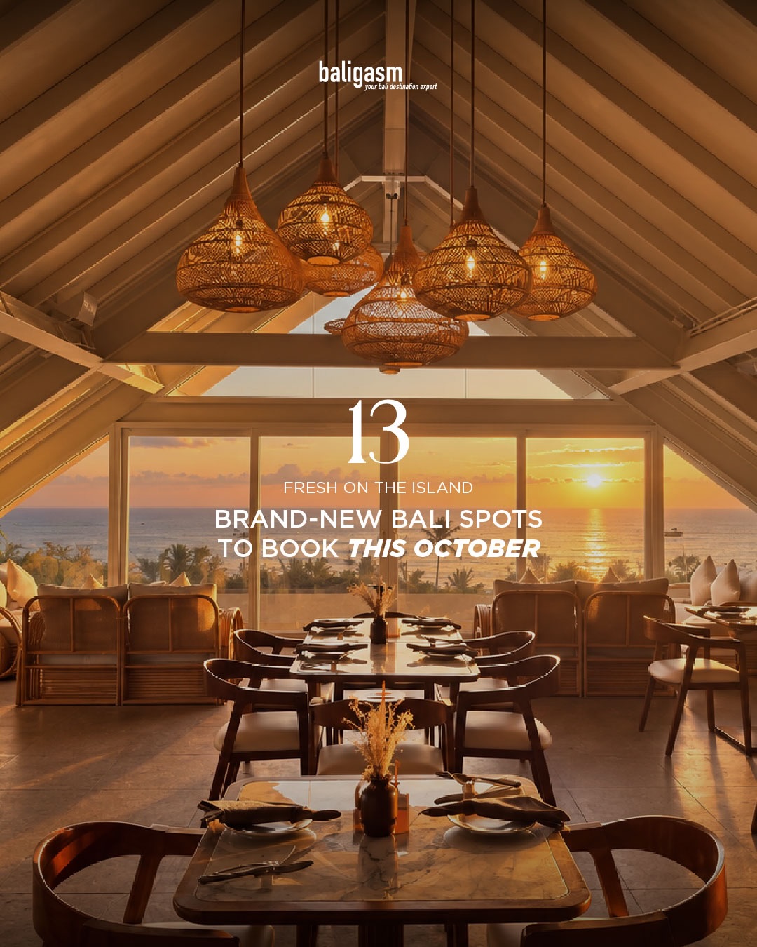 Bali's Newest Dining Destinations Feature Diverse Cuisines