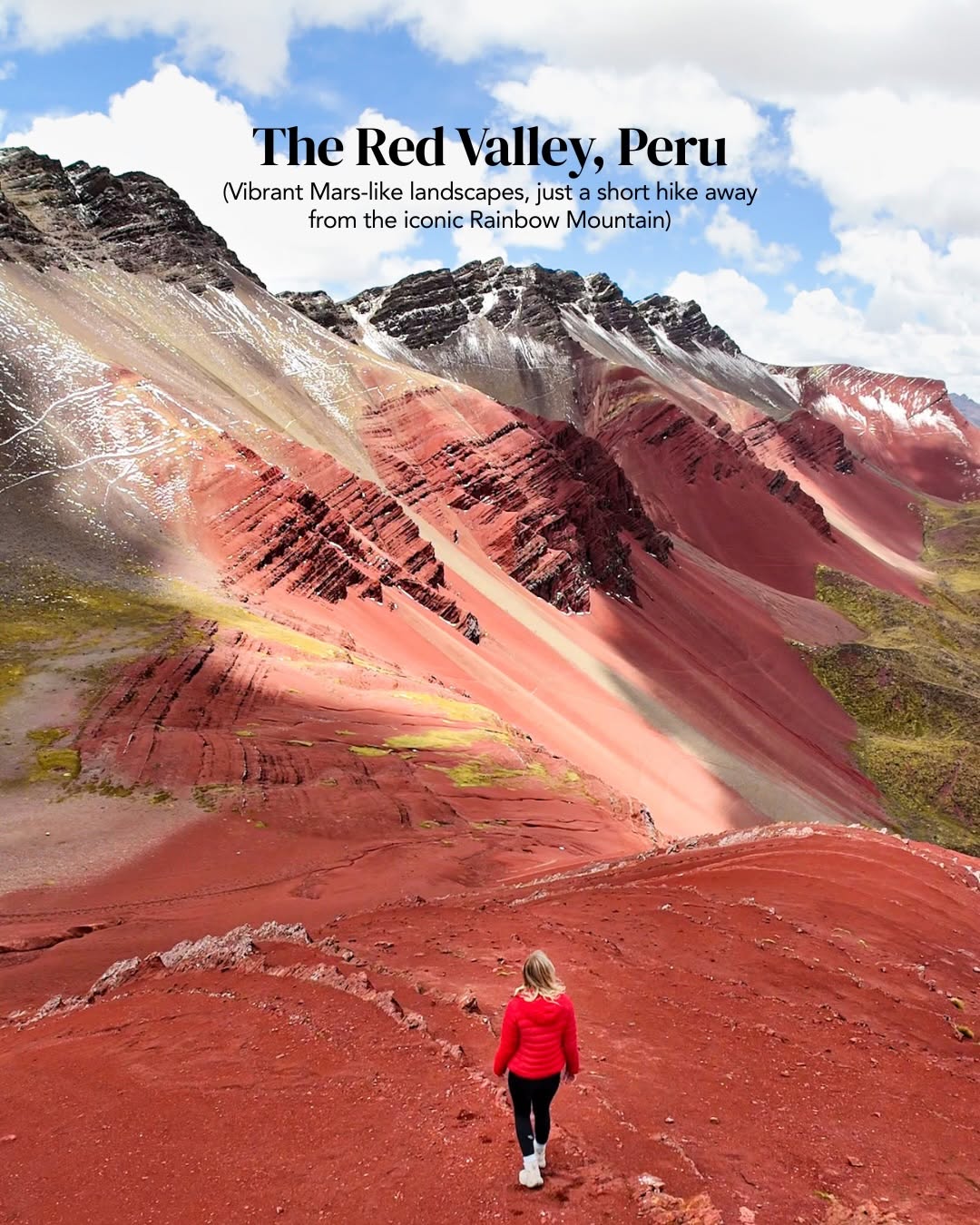 Rainbow Mountain And Red Valley Hikes